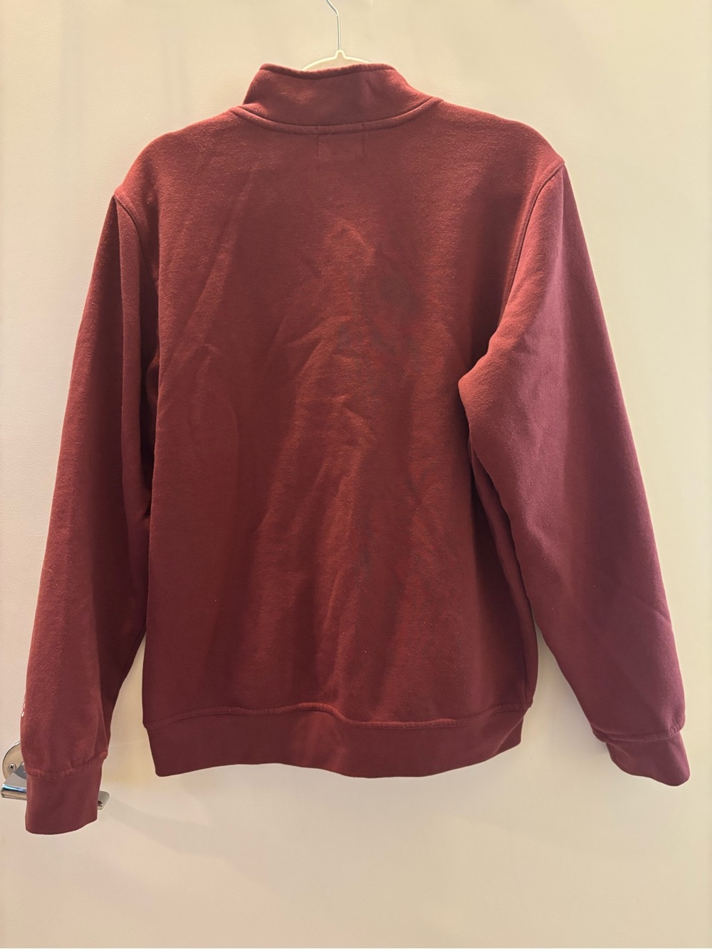 P/C San Francisco 49ers Quarter-Zip Maroon - Picture 5 of 8